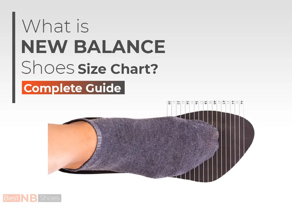 new balance shoes size chart