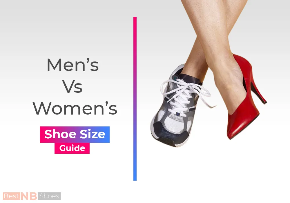 men to women shoe size